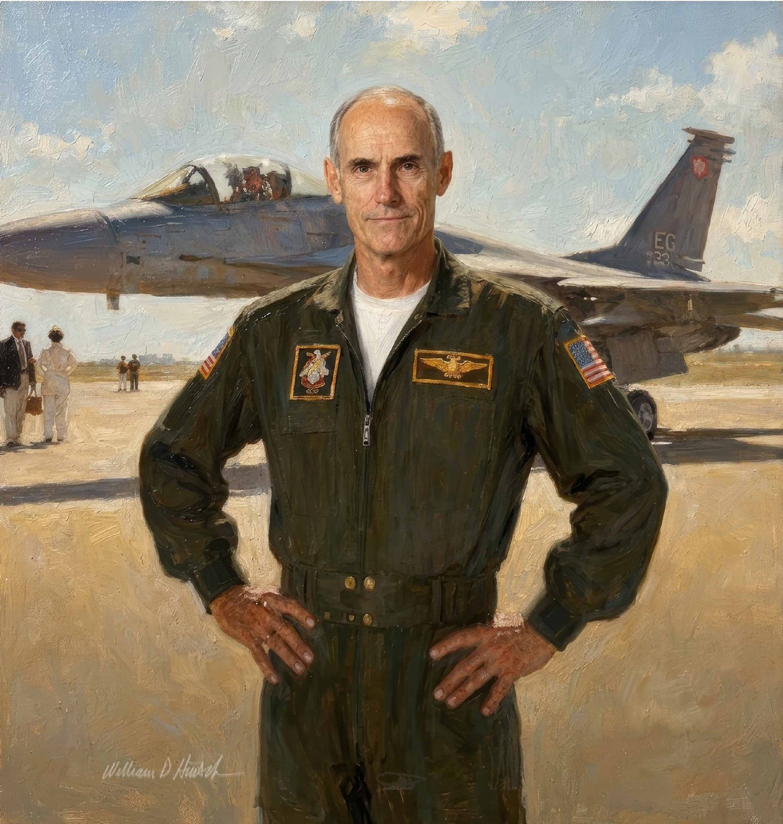 Merril McPeak concept portrait